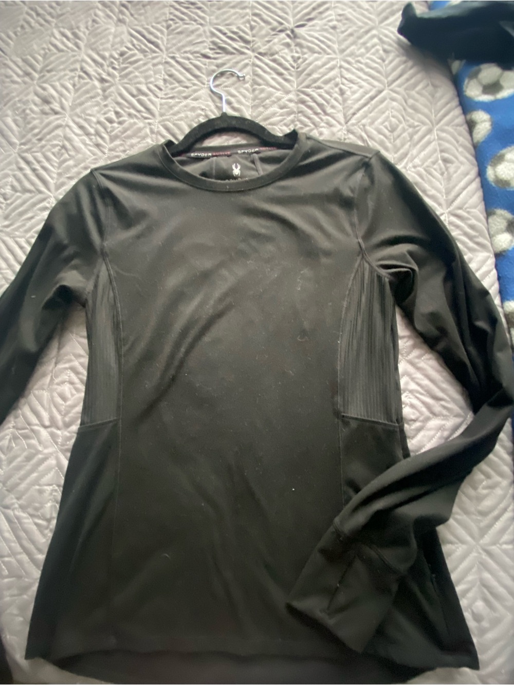 Spyder Black Longline Fitted Performance Jacket